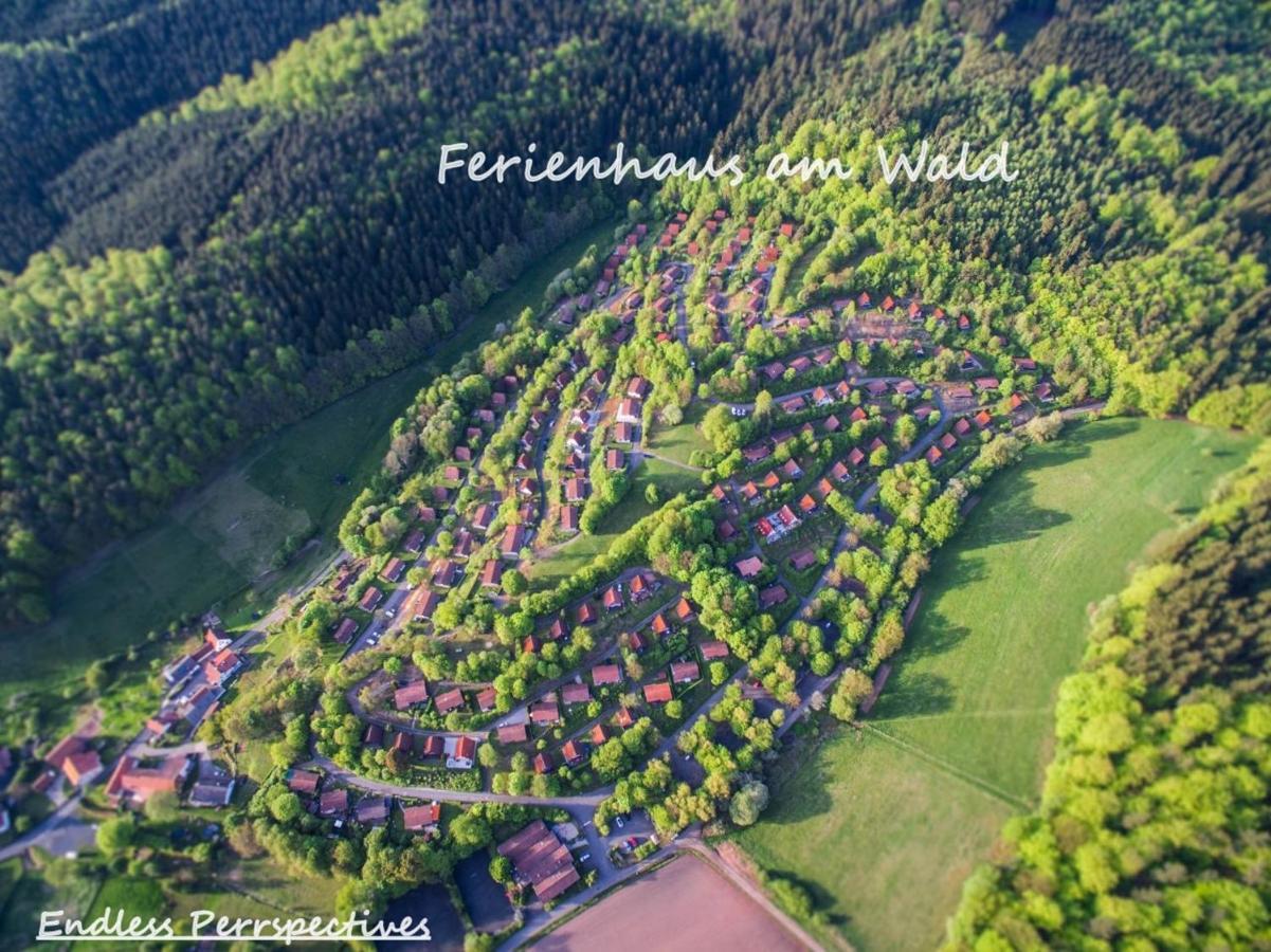 Ronshausen Ferienhaus Am Wald 빌라 외부 사진